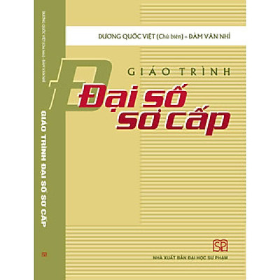 Sách - Giáo trình Đại số sơ cấp