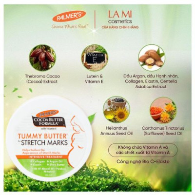 Bơ dưỡng ẩm rạn da cuối thai kỳ Palmer