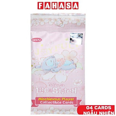 Card Bo Góc Disney - Lilo & Stitch - Mischievous Home - ToTy UD05 (4 Cards Ngẫu Nhiên/Túi)