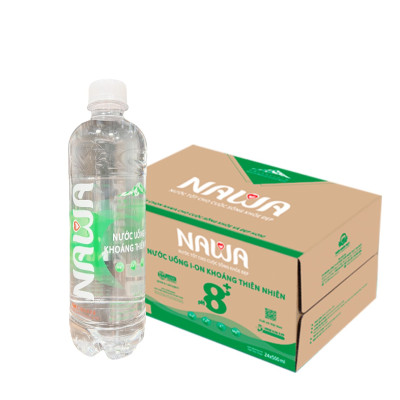 Nước ION Khoáng Thiên Nhiên NAWA chai 333ml