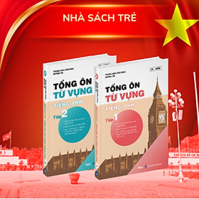 Combo Tổng ôn từ vựng Tiếng Anh (Tập 1 + Tập 2) - MoonBook
