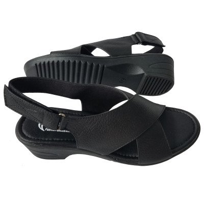 Giày Sandal Cao Gót Da Bò BIGGBEN Cao 5 Phân SDCG146