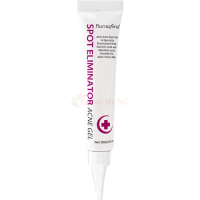 Gel chấm mụn Pharmaform Spot Eliminator Acne (15ml) - Hàng chính hãng