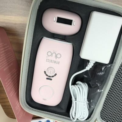 Máy triệt lông cá nhân USA HoMedics IPL-HH180 công nghệ kép IPL&ATF nhập khẩu USA