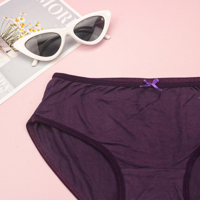 Quần Lót Nữ Cotton  LUPERI LU4QL06 Bikini Cạp Cao quần lót mềm mịn co giãn đàn hồi thoáng khí kháng khuẩn khử mùi