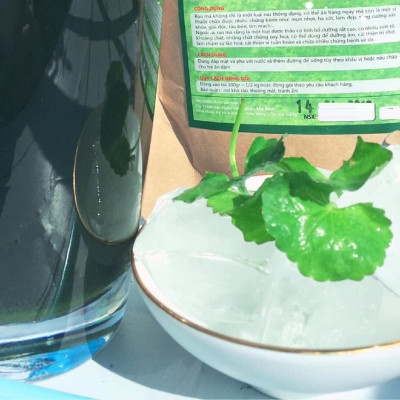 Bột rau má nguyên chất MẸ KEN 100gr,- tặng kèm miếng lót ly