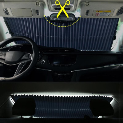 Rèm chắn nắng kính lái ô tô REM- 155x70