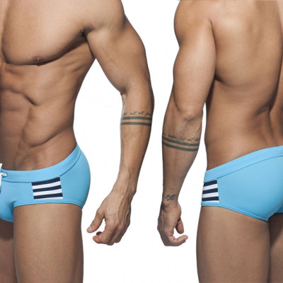 Quần bơi nam tam giác màu trơn, đồ bơi nam đi biển đẹp QBXH770