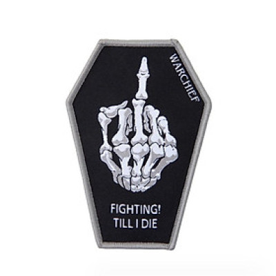 Patch_velcro chiến thuật Fighting! Till I Die_Warchief