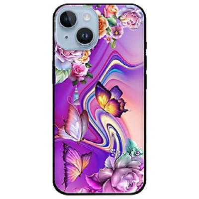 Ốp lưng dành cho Iphone 14 - Iphone 14 Plus - Iphone 14 Pro - Iphone 14 Pro Max - Bướm Đa Sắc Hoa