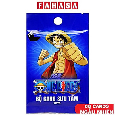 Bộ Thẻ Sưu Tầm One Piece 2025 - Tagger (6 Cards Ngẫu Nhiên/Túi)