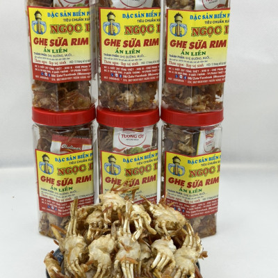 Đặc sản Phan Thiết - Ghẹ Sữa Rim Hộp (Gói) 200 Gram Đã Chế Biến Ăn Liền Ngon Ơi Là Ngon. Hạn Sử Dụng 12 Tháng Kể Từ Ngày Đặt Hàng - OCOP 4 Sao