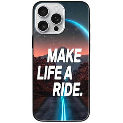 Ốp lưng cho IPhone 15 - 15 Plus - 15 Pro - 15 Pro Max - 16 - 16 Plus - 16 Pro - 16 Pro Max - Make Life Trăng Xanh - Hàng Chính Hãng