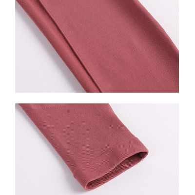 Quần Dài Legging Nữ Vải Thun Polyester Co Giãn 4 Chiều Thoải Mái