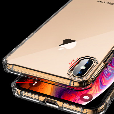 Ốp Silicon TPU Leeu Design dành cho iPhone Xs Max_ Hàng Nhập Khẩu