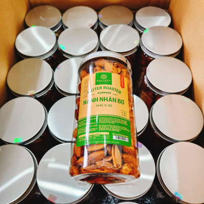 Hạnh Nhân Rang Bơ - Thương Hiệu Holinut Chuẩn Nhập Khẩu Mỹ/500gram