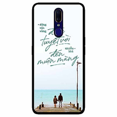 Ốp lưng in cho Oppo F11 Mẫu Điều Tuyệt Vời