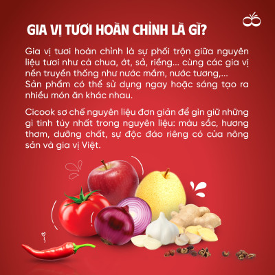 Gói Bột Ướp Nướng BBQ, Chuẩn Vị Nướng BBQ 10G Cicook