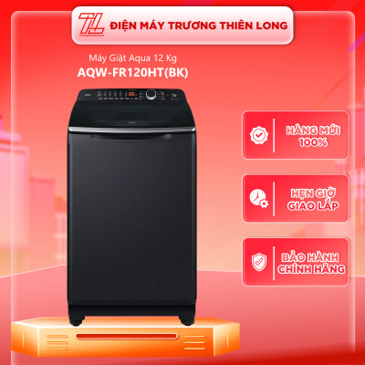 AQW-FR120HT BK - Máy giặt Aqua Inverter 12 kg AQW-FR120HT.BK - Hàng chính hãng - Chỉ giao HCM