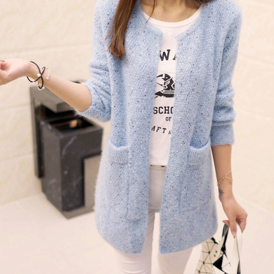 Áo khoác dạ nữ cổ tròn, dáng suông, chất dày dặn, hàng nhập cao cấp Ak34