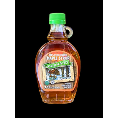 Siro cây phong hữu cơ nguyên chất BERNARD - Pure Organic Maple Syrup 251ml