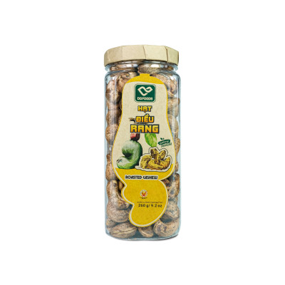 Hạt điều rang cao cấp 270g DGfoods/Roasted cashew/HVNCLCL/hạt điều bình phước/ đặc sản cần thơ, Ăn chay