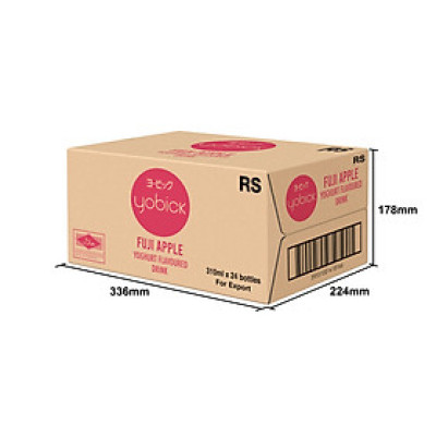 Thùng 24 Chai Sữa Chua Uống Yobick Thương Hiệu Nhật Bản - 24 Chai x 310ml