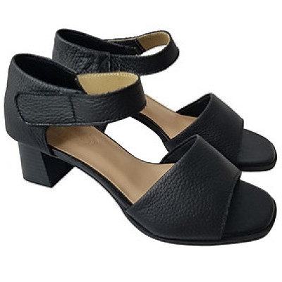 Giày Sandal Cao Gót Da Bò BIGGBEN Cao 5 Phân SDCG132