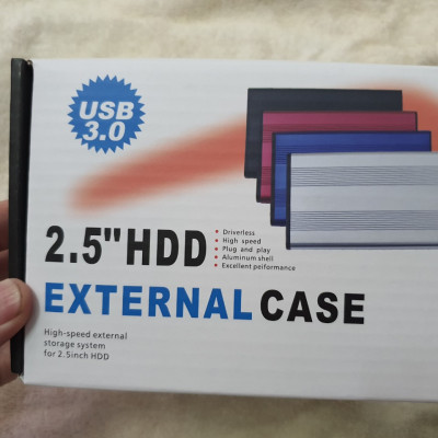 Hộp box đựng ổ cứng laptop 2.5inch External Case chuẩn USB 3.0 - Hàng chính hãng