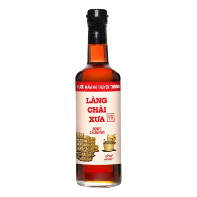 Thùng 6 chai nước mắm nhỉ Làng Chài Xưa Nhãn Đỏ 500ml/chai truyền thống vị gu ông bà