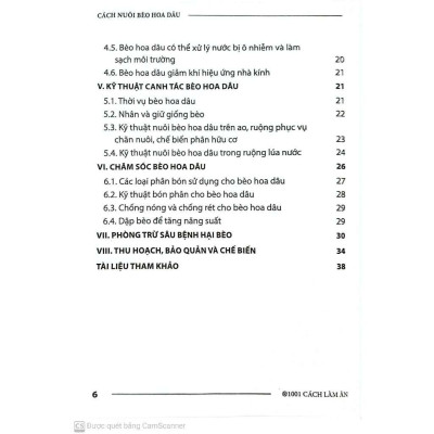 Sách - Cách Nuôi Bèo Hoa Dâu - NXB Nông Nghiệp