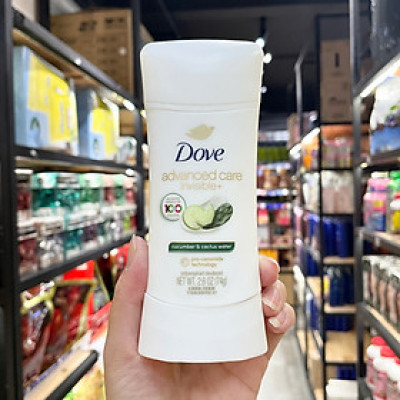 Lăn khử mùi Dưa Leo Dove Advanced Care 48h 74g Hàng Nhập Mỹ 