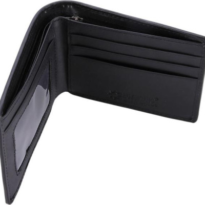 Ví Nam Da Trăn Huy Hoàng HT2307 (12.5 x 10 cm) - Xanh Đậm