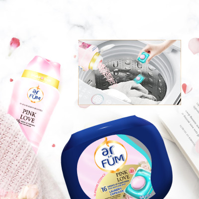 Combo 2 Hạt Xả Thơm Quần Áo Arfum Lưu Hương Tới 16 Tuần, Làm Mềm Vải Và Chống Tĩnh Điện (250gr/Chai)- 2 mùi hương