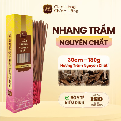 Combo Tròn Tâm Vẹn Nghĩa – Khăn Bao Sái Bảo Trầm + Nhang Trầm Nguyên Chất 180g | Thanh Tịnh, An Toàn