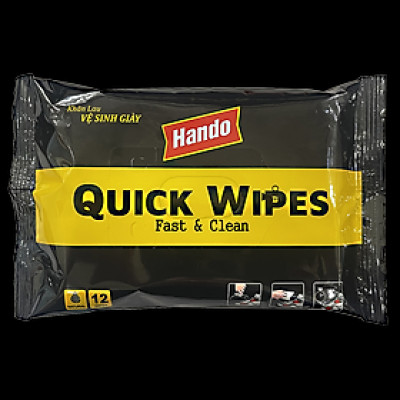 Khăn lau vệ sinh giày Hando 12pcs