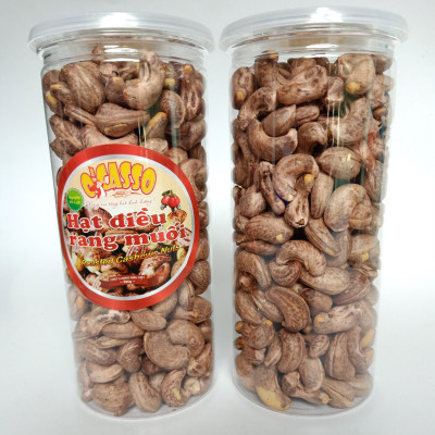 1Kg Hạt Điều Rang Muối Vỏ Lụa Loại A O