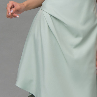 Đầm Suông Cổ Tròn Nhún Eo Maxivic, La Mộc - LM82117