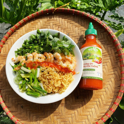 Tương Ớt Ngọt SPICO Truyền Thống Giàu Chất Xơ Vị Sriracha Chai 290g