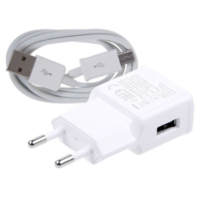 Bộ Củ Sạc Và Dây cáp Sạc Samsung Micro USB Dùng Cho Điên Thoại Android - Hàng chính hãng