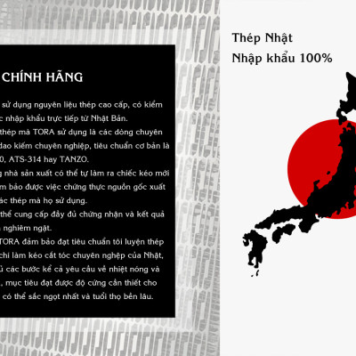 Kéo tỉa tóc TORA CR-229