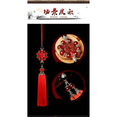 Cặp Nghê Đỏ Phong Thủy Treo Xe Ô Tô 