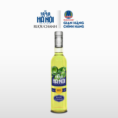 Rượu trái cây HALICO vị chanh nồng độ 18% chai 500ml không kèm hộp