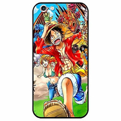 Ốp lưng dành cho Iphone 6 / 6s mẫu Mũ Rơm Áo Đỏ