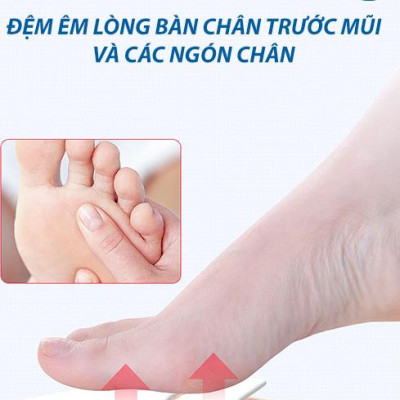 Miếng lót giày cao gót mũi nhọn cho giày bị rộng cao cấp, vải thoáng khí và êm chân- buybox - BBPK55 - (Da beo)