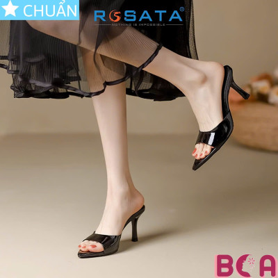 Dép guốc gót nhọn cao 5 phân RO663 ROSATA tại BCASHOP tôn dáng, êm chân kết hợp mọi set đồ đều rất thời trang