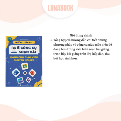 Combo 3 cuốn sách: Giảng dạy biên soạn giáo án mầm non, 6 Công cụ soạn bài, Kỹ năng phương pháp giảng dạy