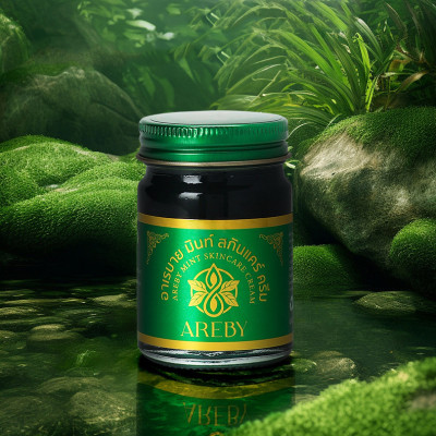 Kem chống say tàu xe đuổi muỗi Areby Thái Lan 15g