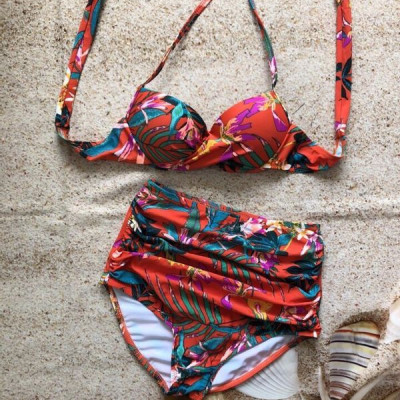 Bikini 2 Mảnh Sexy Họa Tiết