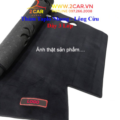 Thảm chống nóng Taplo nhung xe Suzuki XL7/ XL-7 2020- 2023 chống nóng tốt, chống trơn trượt, chuẩn khít